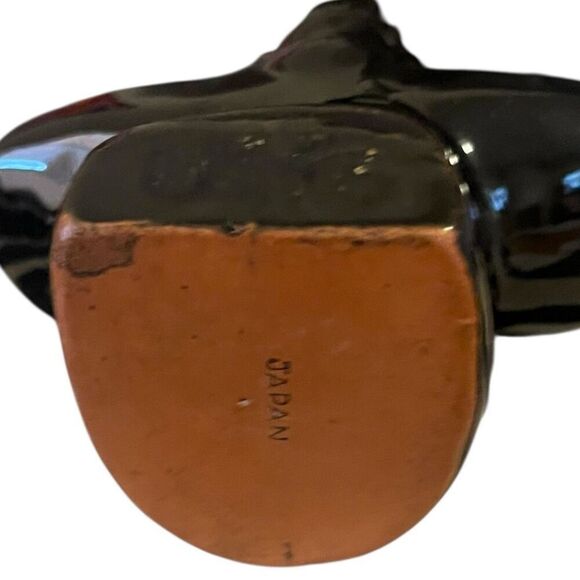 Vintage Black Elephant Ash Tray Made In Japan - Picture 7 of 7